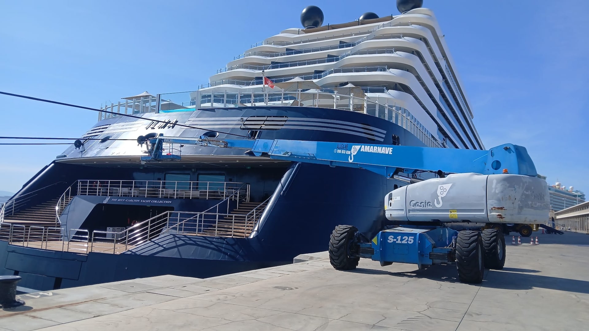 Aluguer de Plataforma elevatória GENIE Z-135 45MTS