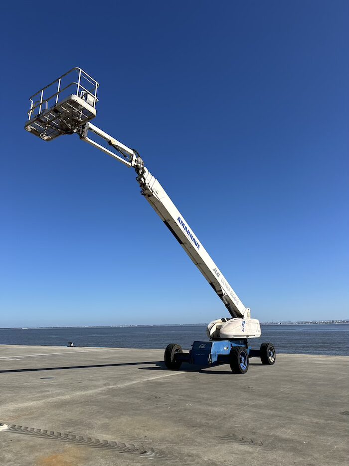 Aluguer de Plataforma Elevatória Telescópica Amarnave