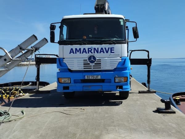 Aluguer facil Camião grua Amarnave