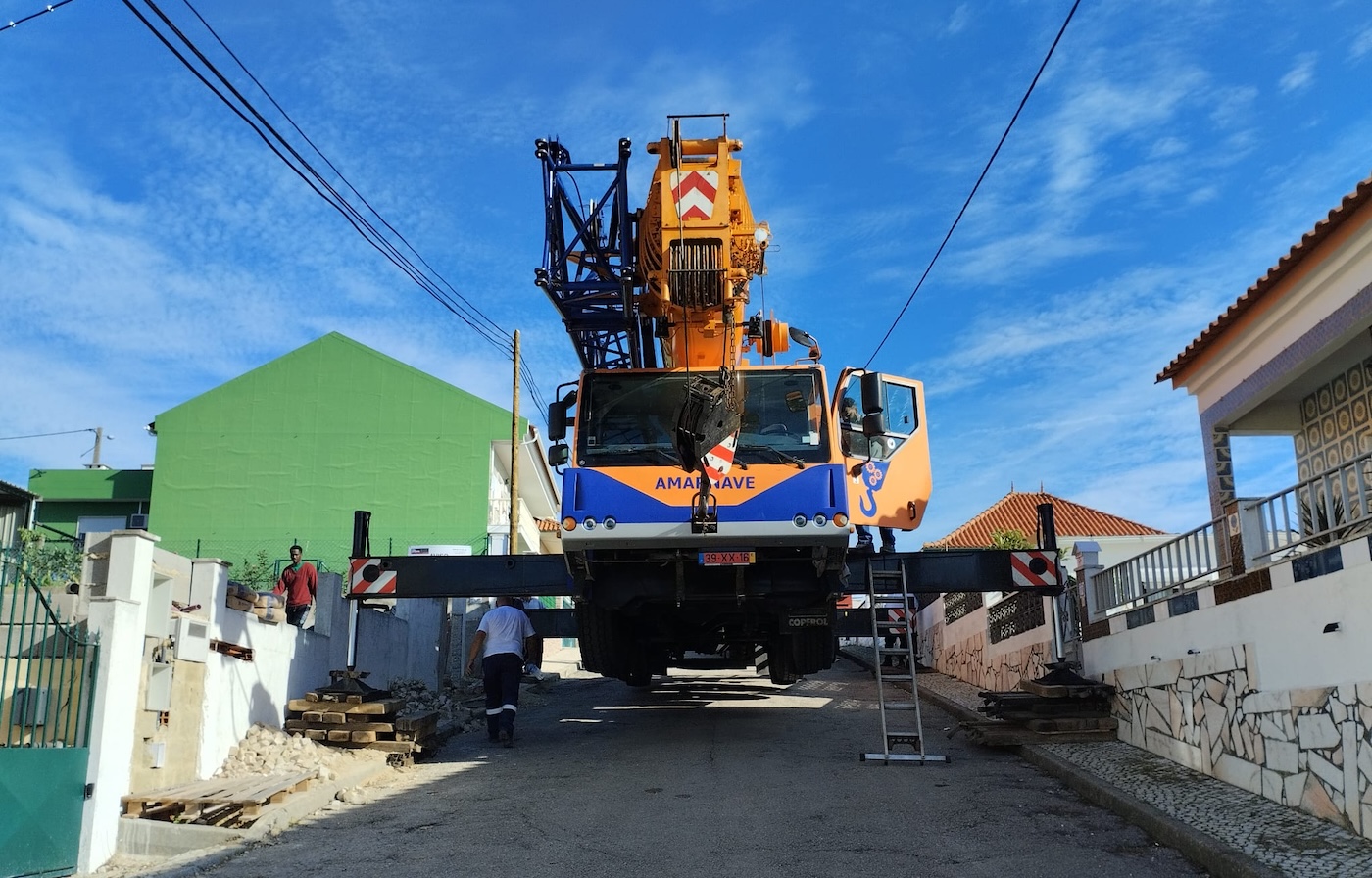 aluguer de gruas telescópicas