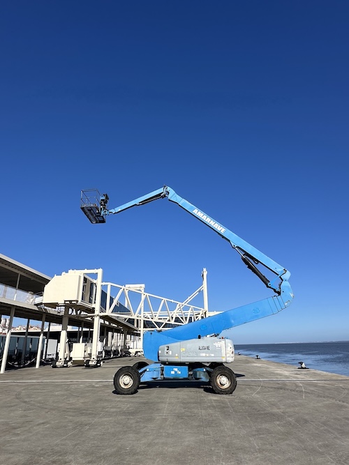 aluguer de plataforma elevatória