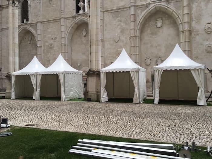 tendas instalação eventos